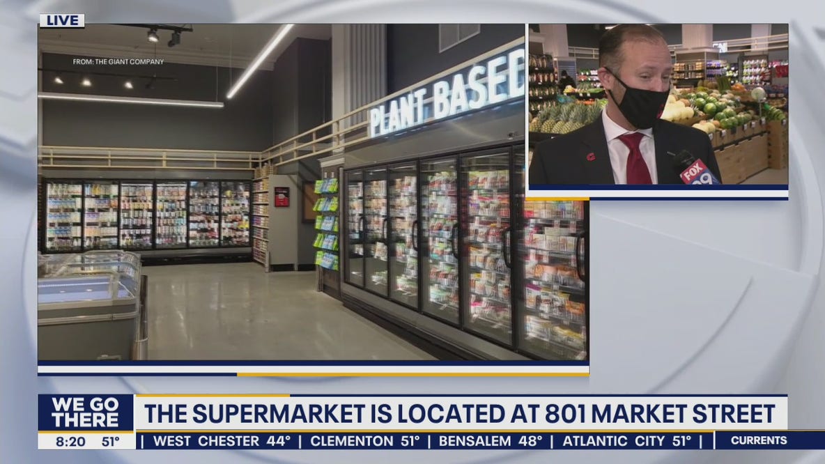 Giant's new Heirloom Supermarket opens in Philadelphia's Fashion District
